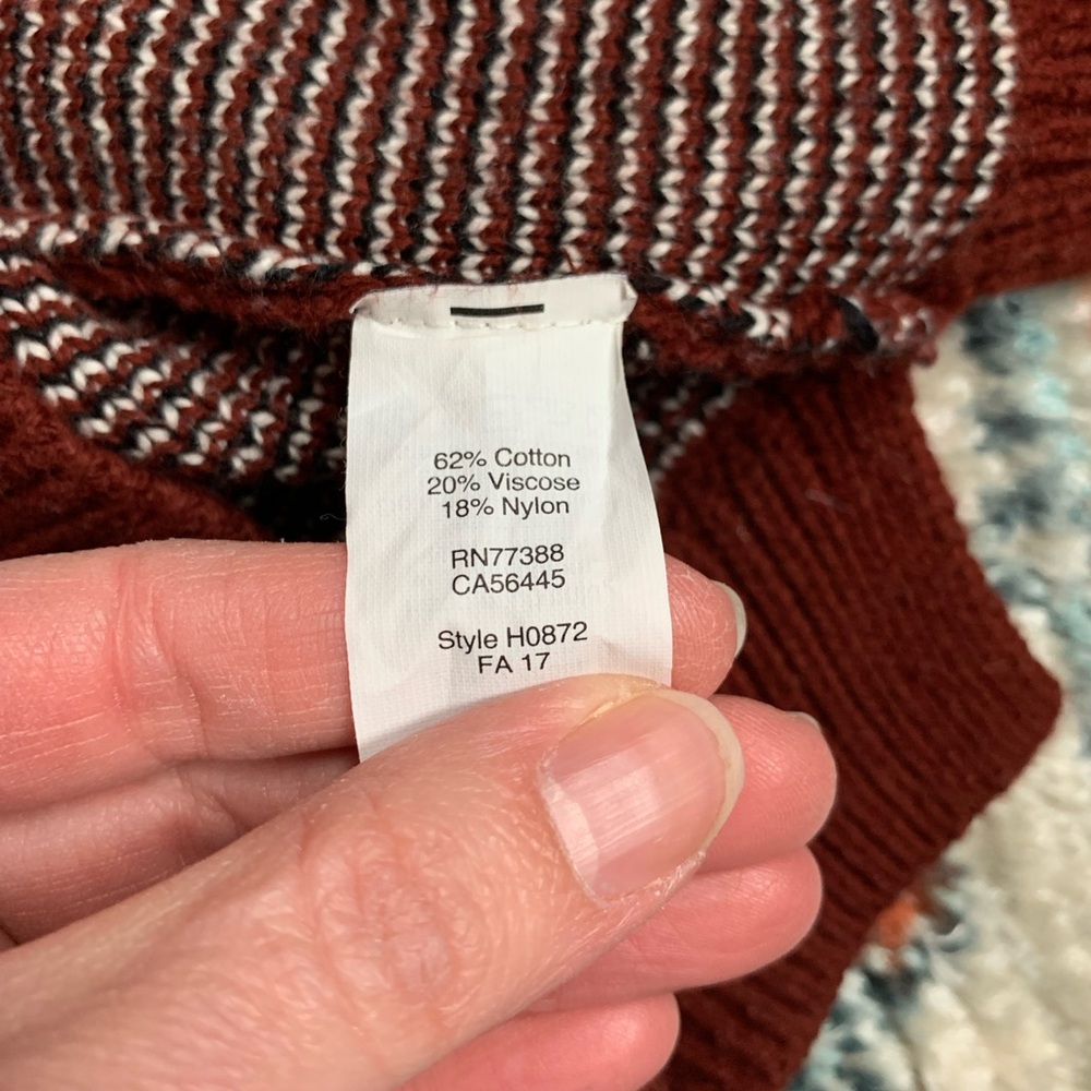 Madewell Bandana Pullover Sweater - Picture 11 of 12